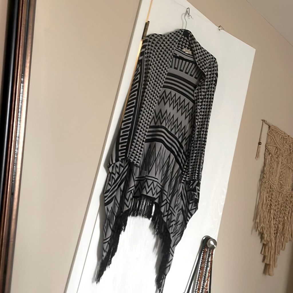Poncho Chevron Pattern